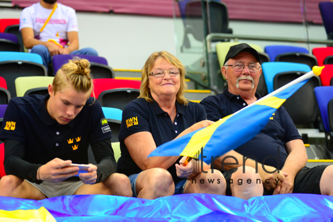 Rhythmic Gymnastics World Championships in Baku – holiday for spectators.Azerbaijan, Baku, September 19  2019